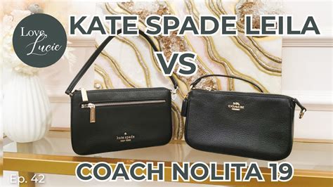 kate spade vs coach review.